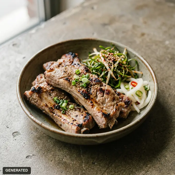 수제양념 돼지갈비 (250g)