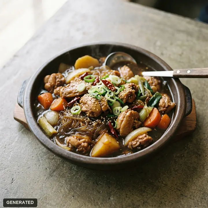 뼈없는찜닭