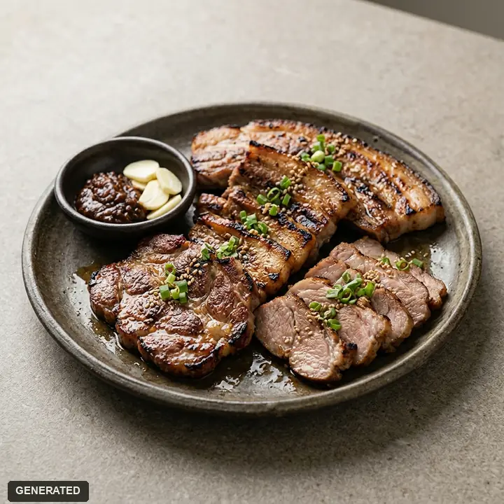 set A (pork belly, pork neck and pork shoulder cut)