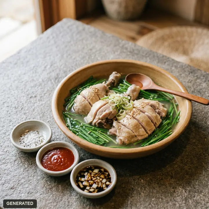 이북식 닭다리 수육