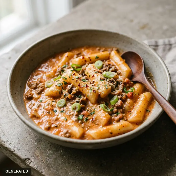 라구 로제 떡볶이