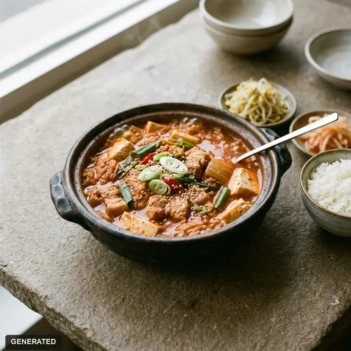 찌개 — 김치 · 된장 · 순두부