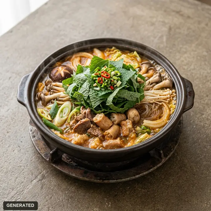 grilled beef makchang and daechang (beef intestines)
