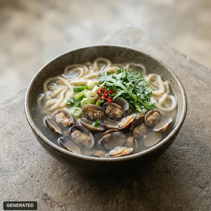 바지락칼국수