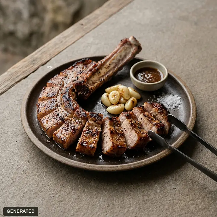 galmaegisal (grilled pork skirt meat)