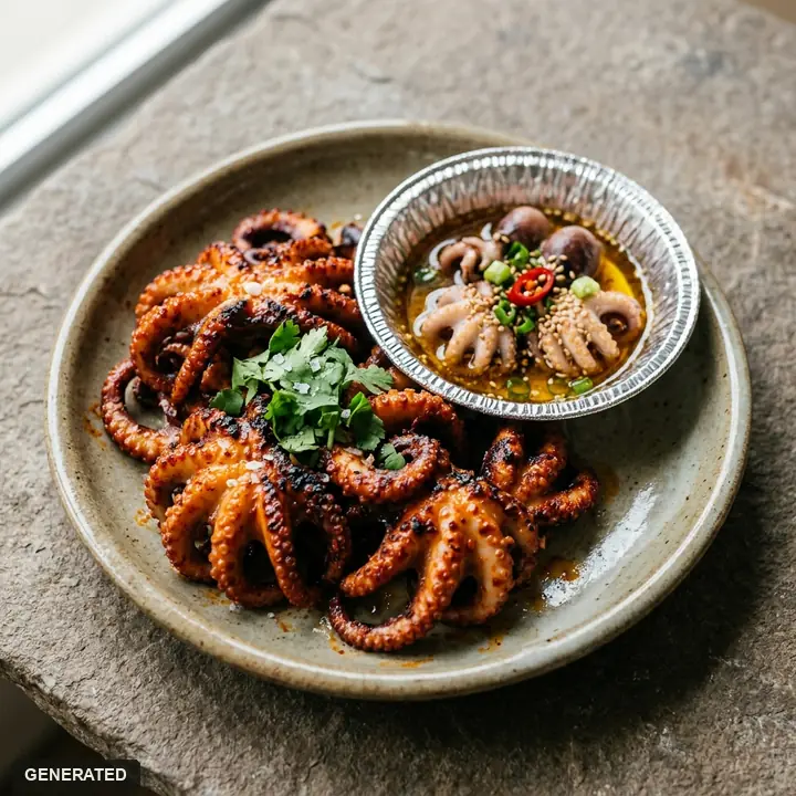 산쭈꾸미 직화구이