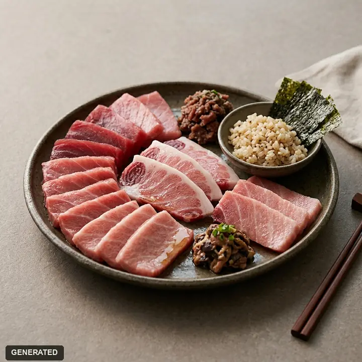 숙성 참다랑어 2인 (20pcs)