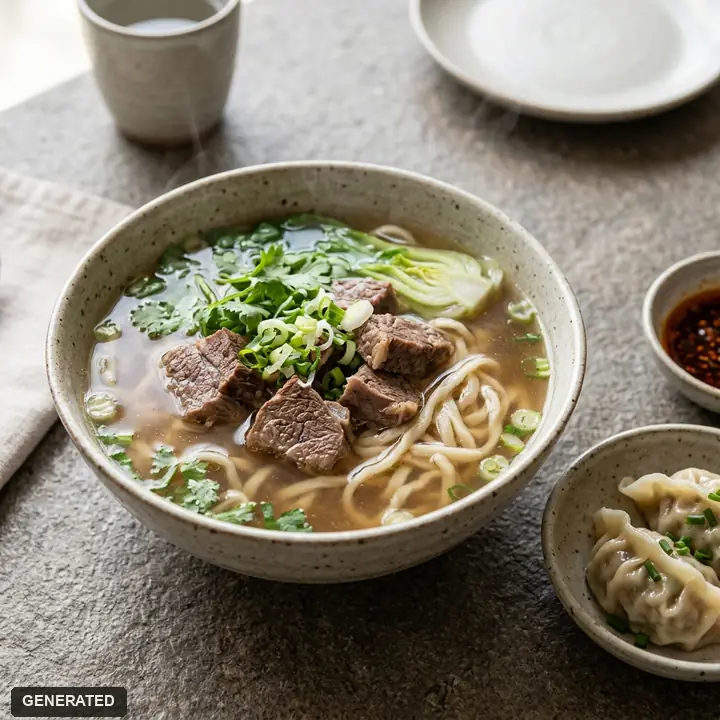홍콩식 우육탕면