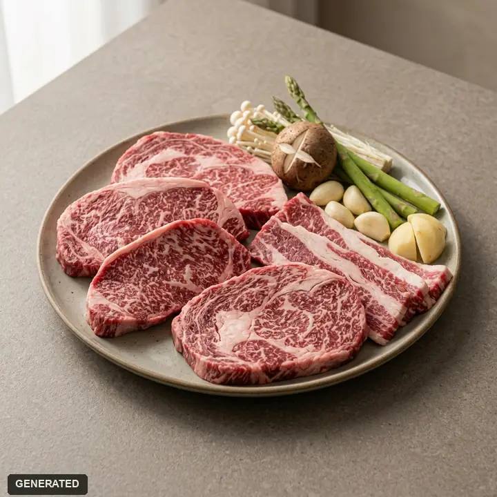 투뿔한우 모둠구이 400g