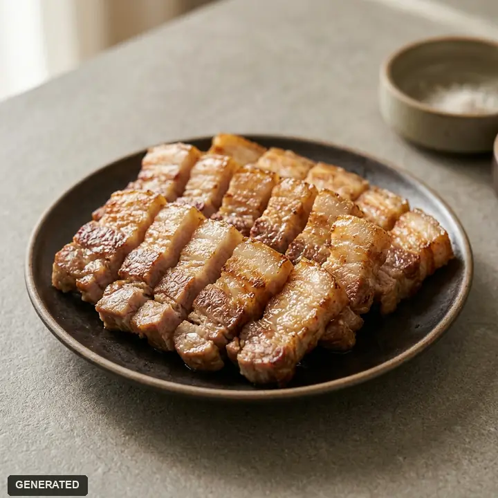 3cm 눈꽃 삼겹