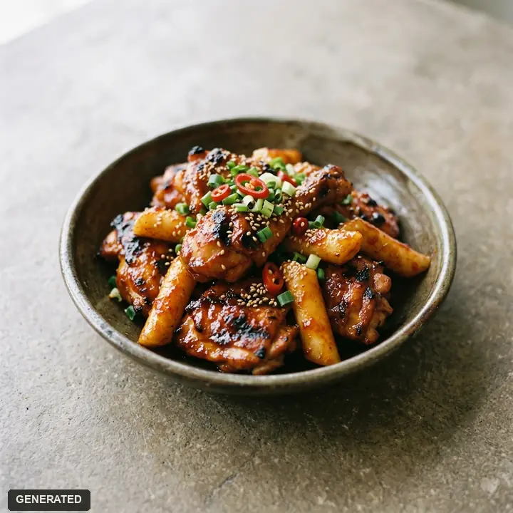 숯불양념구이