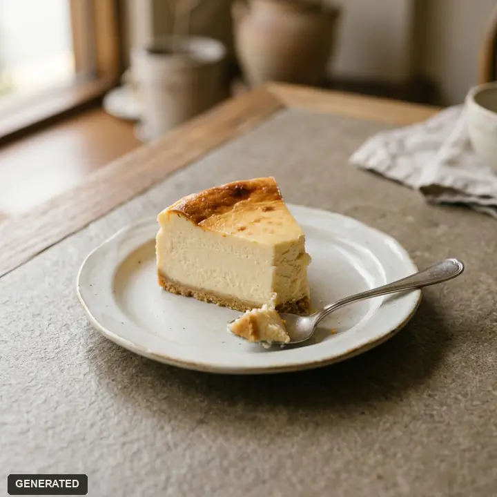classic cheesecake (Spanish style, very creamy)