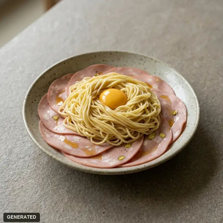 hanu nanmyeon (egg noodles in clear Korean beef broth)