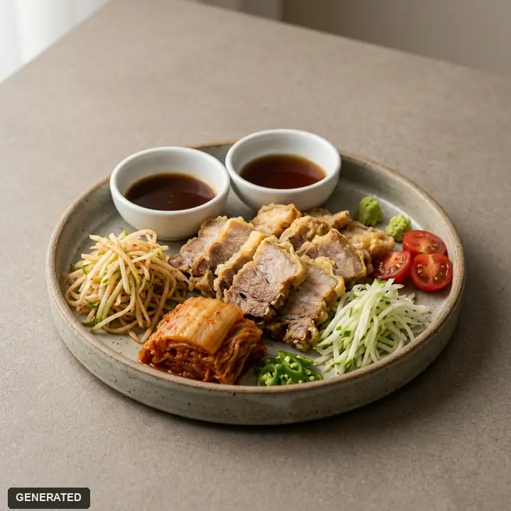 수육튀김