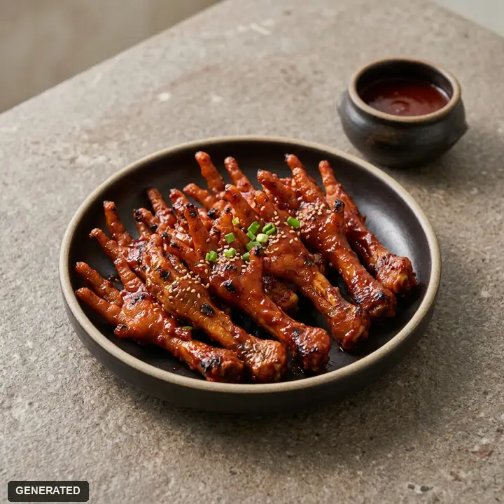 참숯 살빠지는 닭발