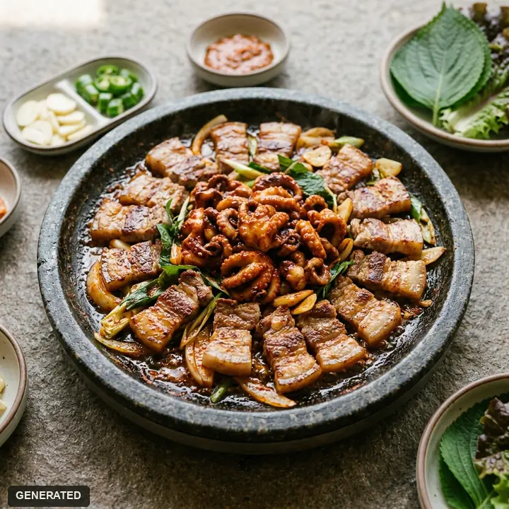 쭈꾸미 삼돌구이