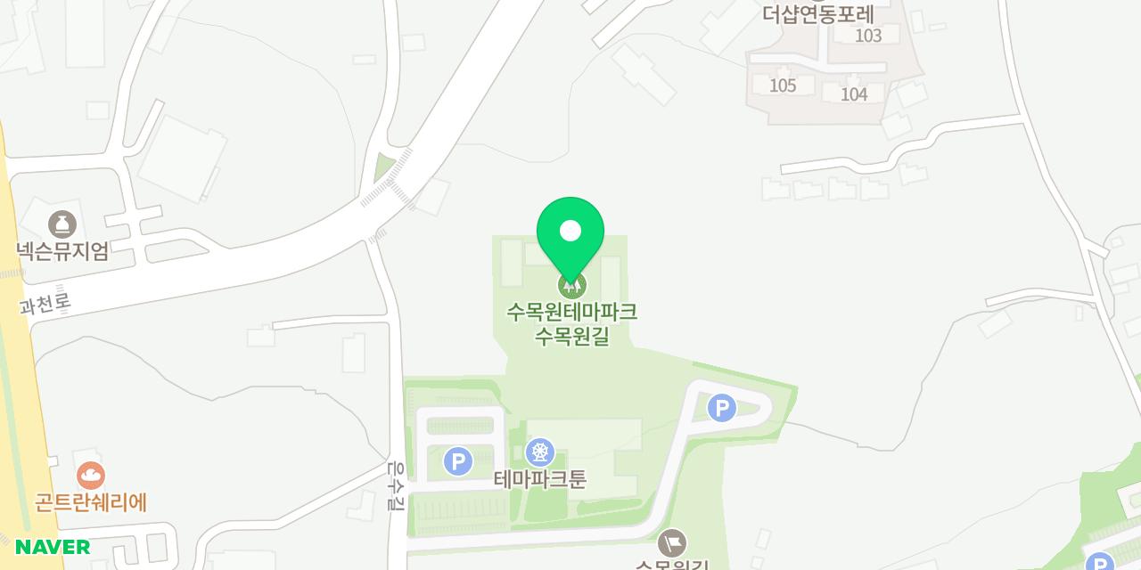 Map showing where Seochonje Sushi 100 is