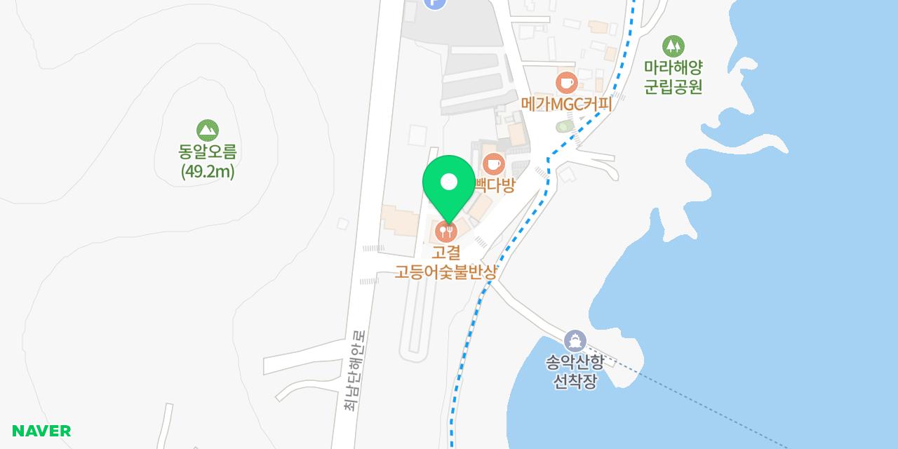 Map showing where Gogyeol is