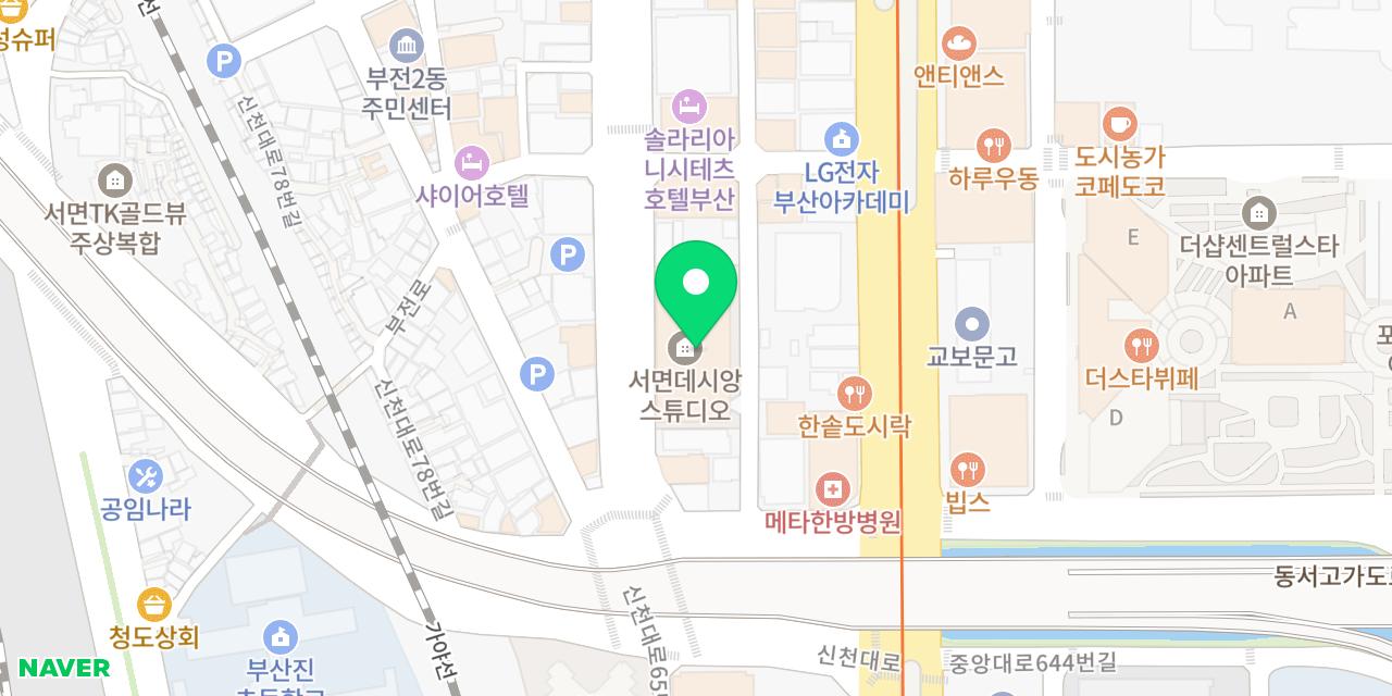 Map showing where Anmok Seomyeon-jeom is