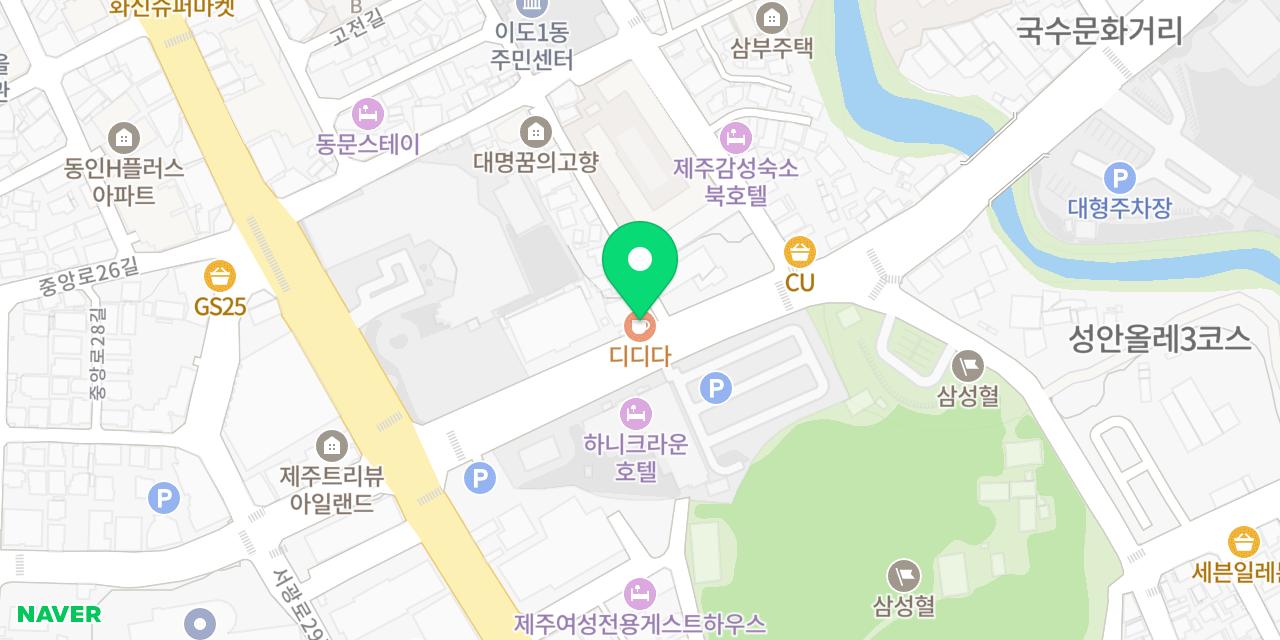Map showing where DIDIDA is