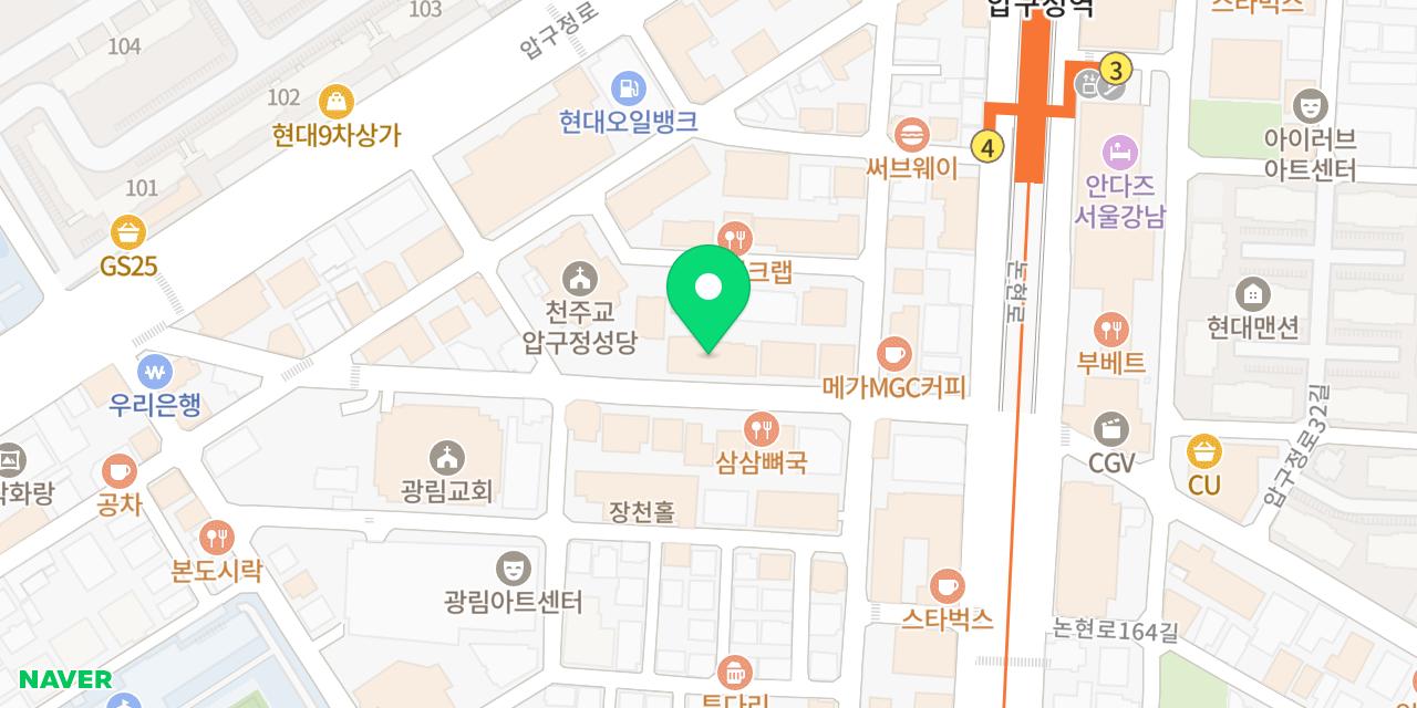 Map showing where DONAR is