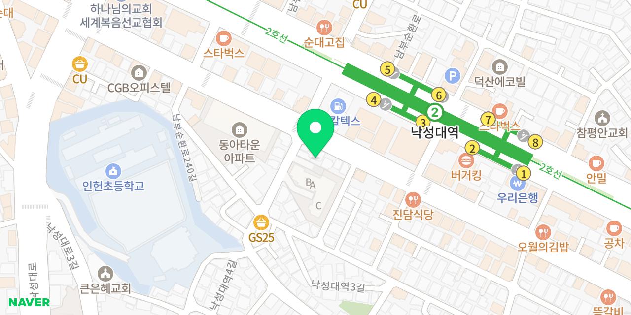Map showing where Jang Donkkaseu is