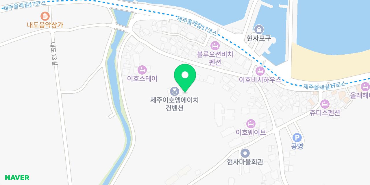 Map showing where Jeju Myeonghanine is