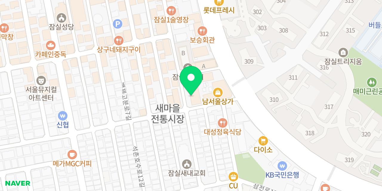 Map showing where Okbong Galbi is