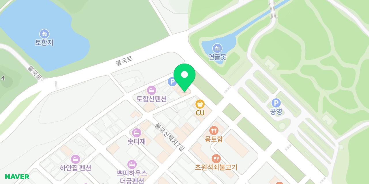 Map showing where Busan Sikdang is