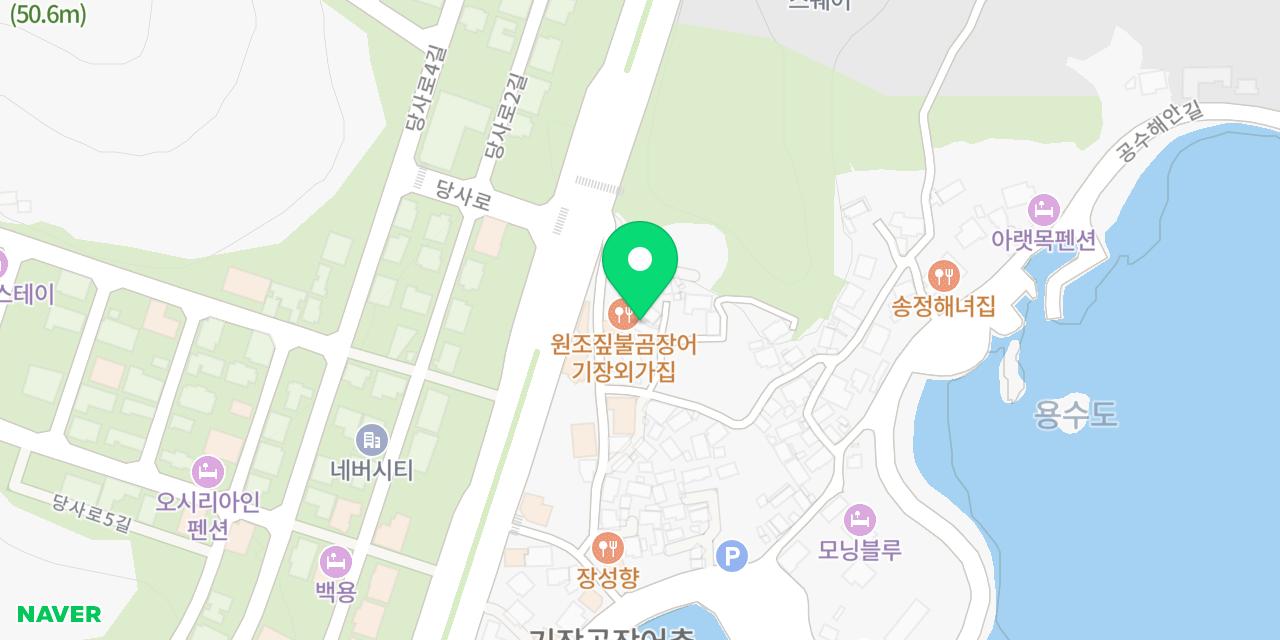 Map showing where Wonjo Jipbul Gomjangeo Gijang Oegajip is