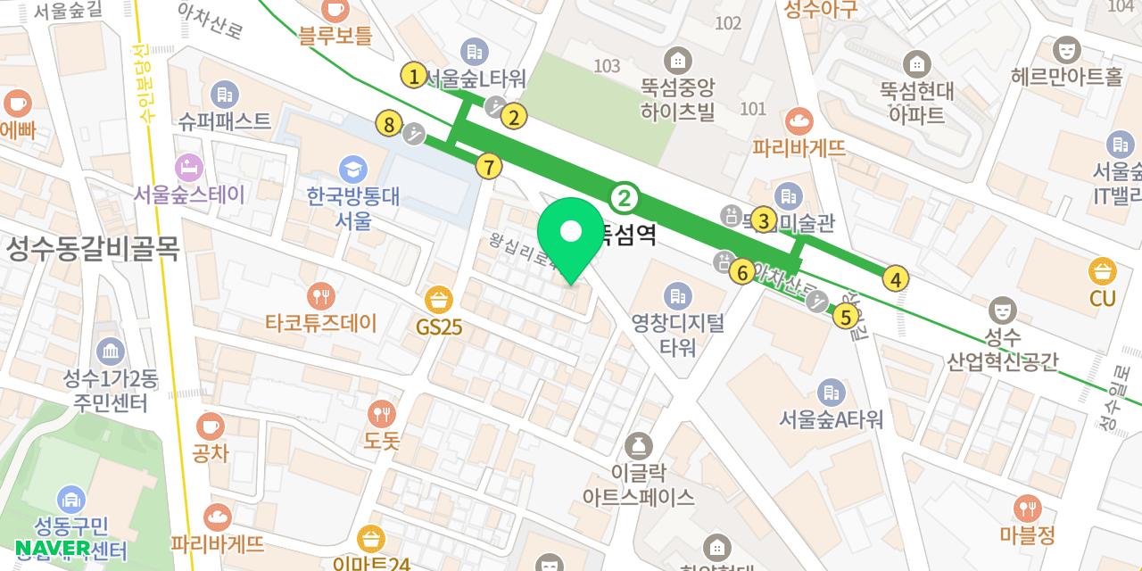 Map showing where Anjeong is