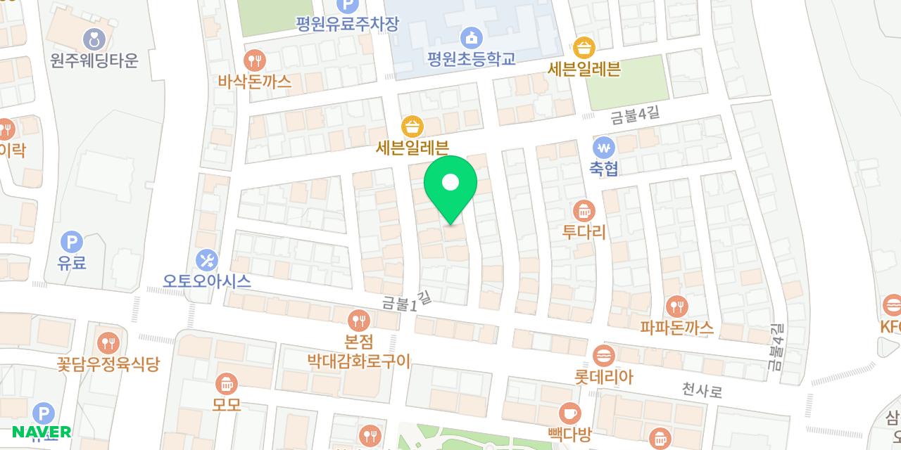 Map showing where Pub O'clock is