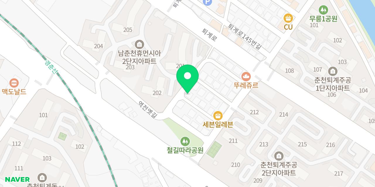 Map showing where Dukkeobi Dwaeji-galbi is