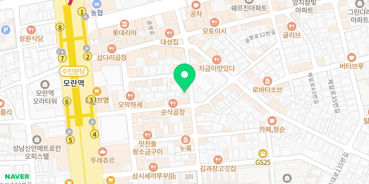잔비어바 위치가 표시된 지도