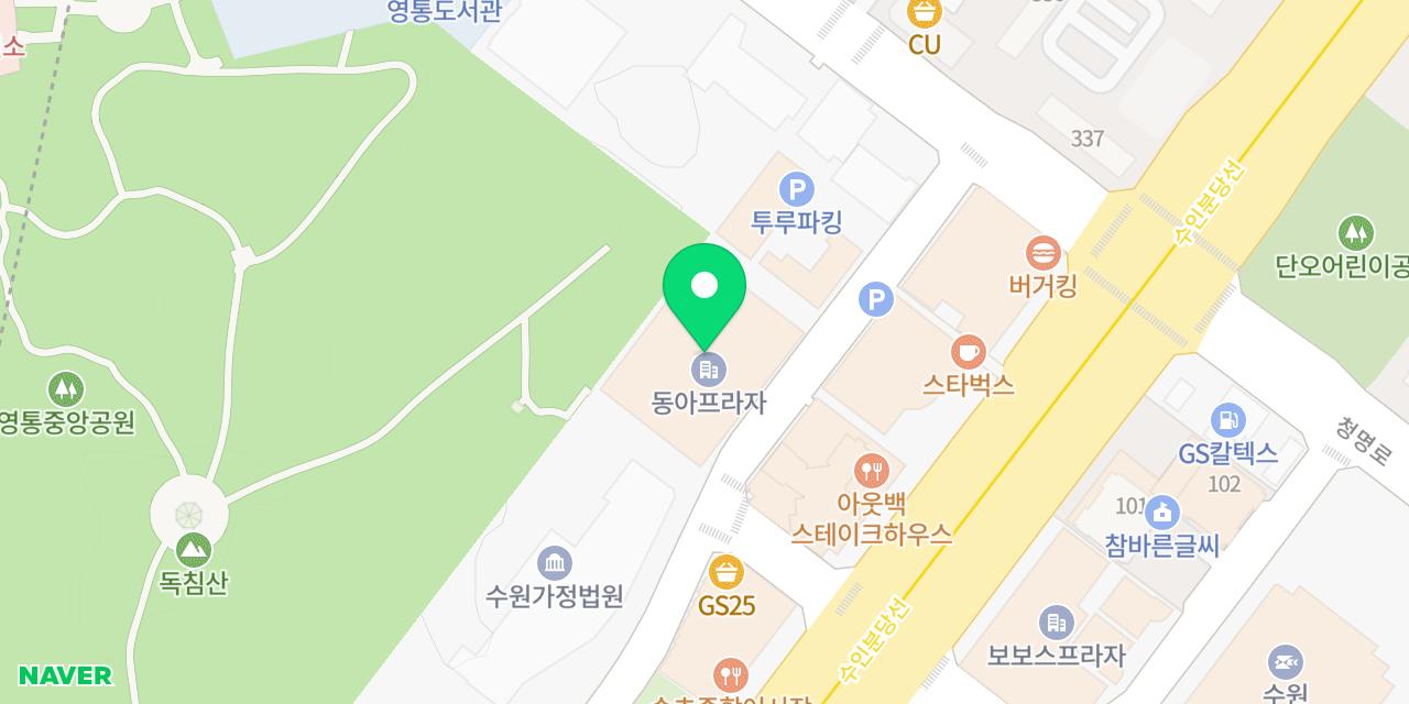 Map showing where Sam Soon is