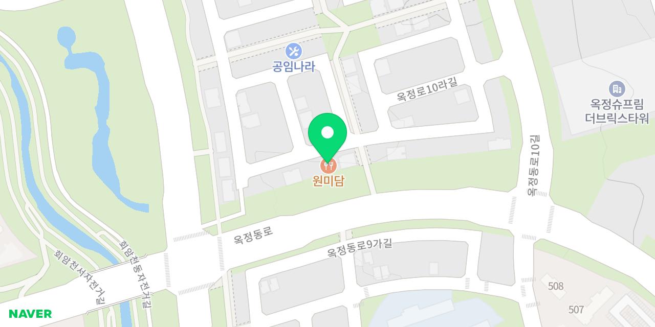 Map showing where ONEMIDAM is