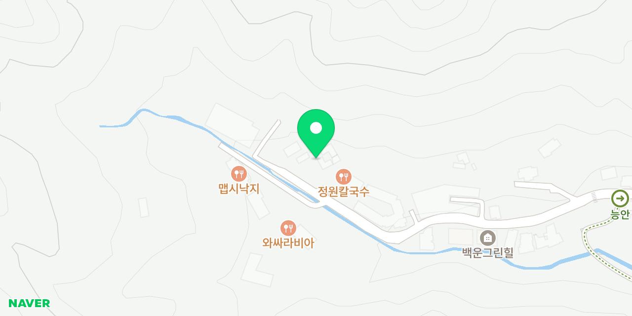 화덕으로간고등어 백운호수점 위치가 표시된 지도