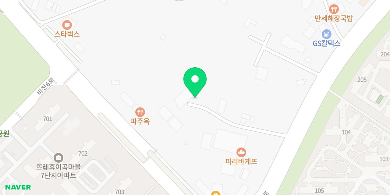 대탐소실 위치가 표시된 지도