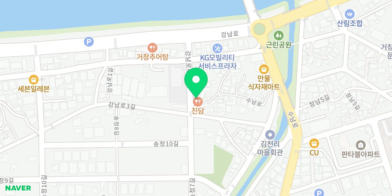 Map showing where Jindam is