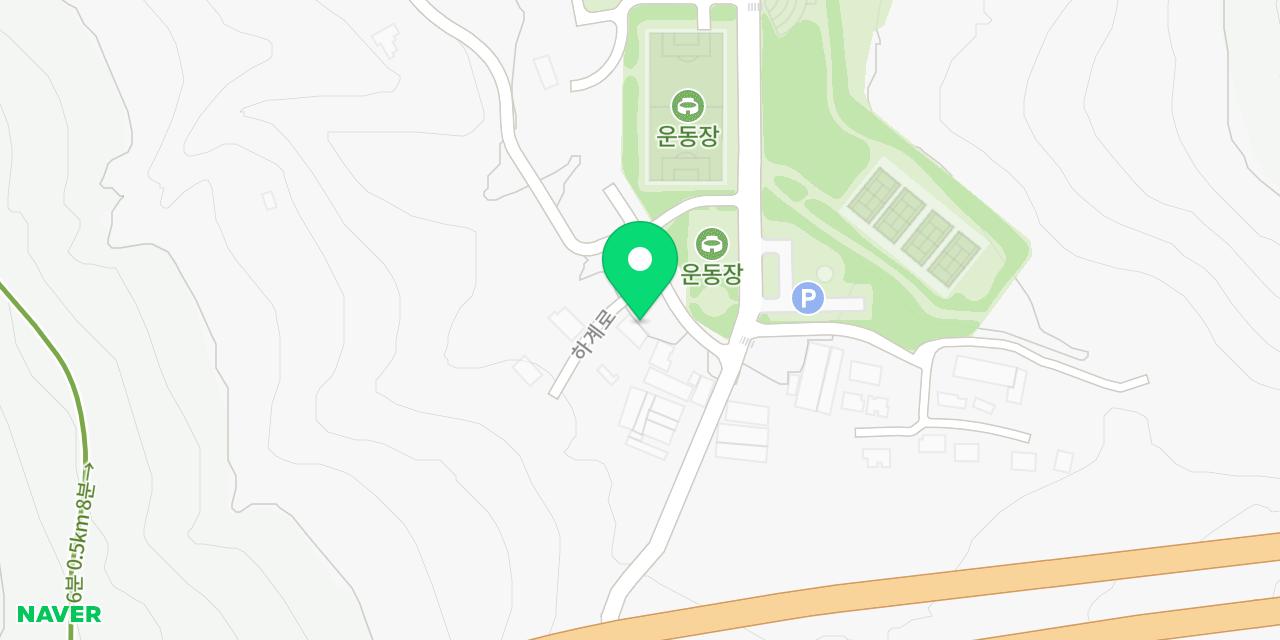 영국수 위치가 표시된 지도