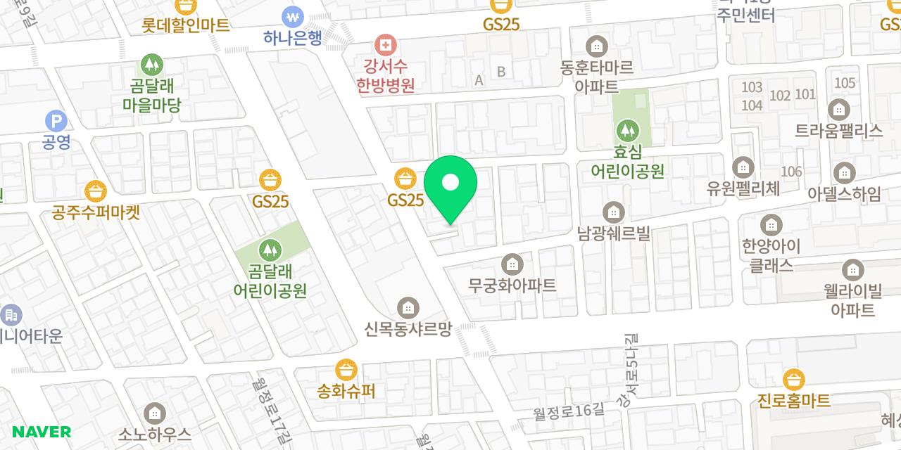Map showing where Halmae Kalguksu is