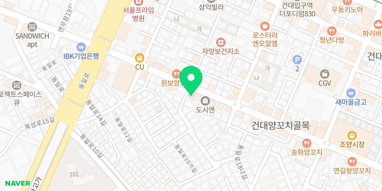 Map showing where Ranju Cheonmyeongwan is