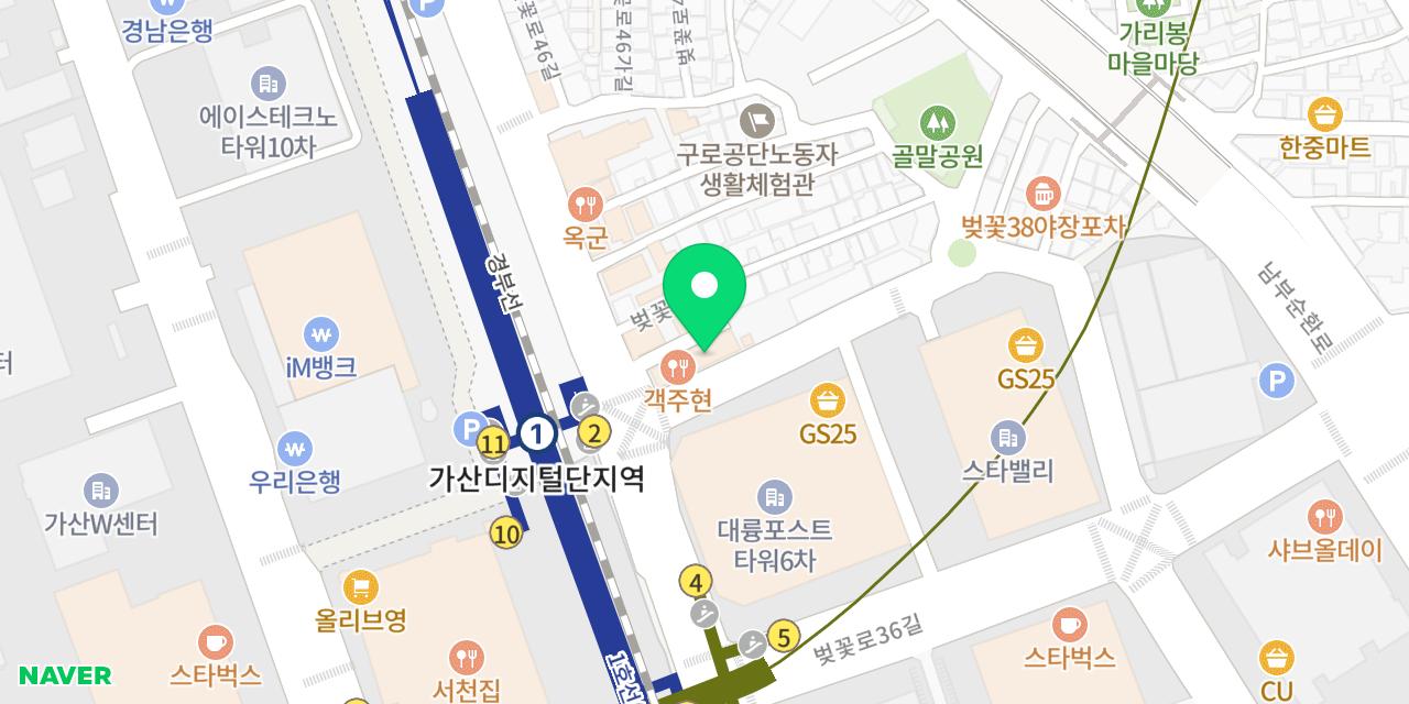 Map showing where Gumane Pocha Bonjeom is