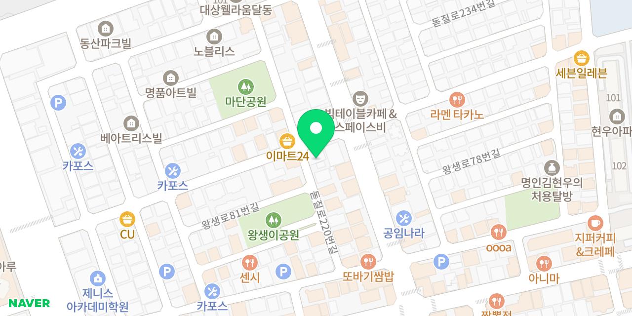 Map showing where YUMMIA is