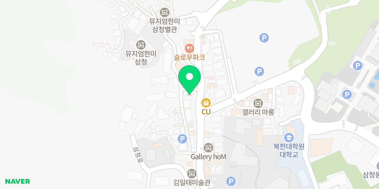 다락정 위치가 표시된 지도
