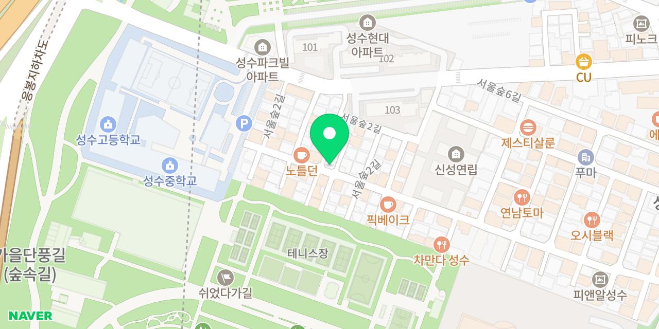 뮐 위치가 표시된 지도