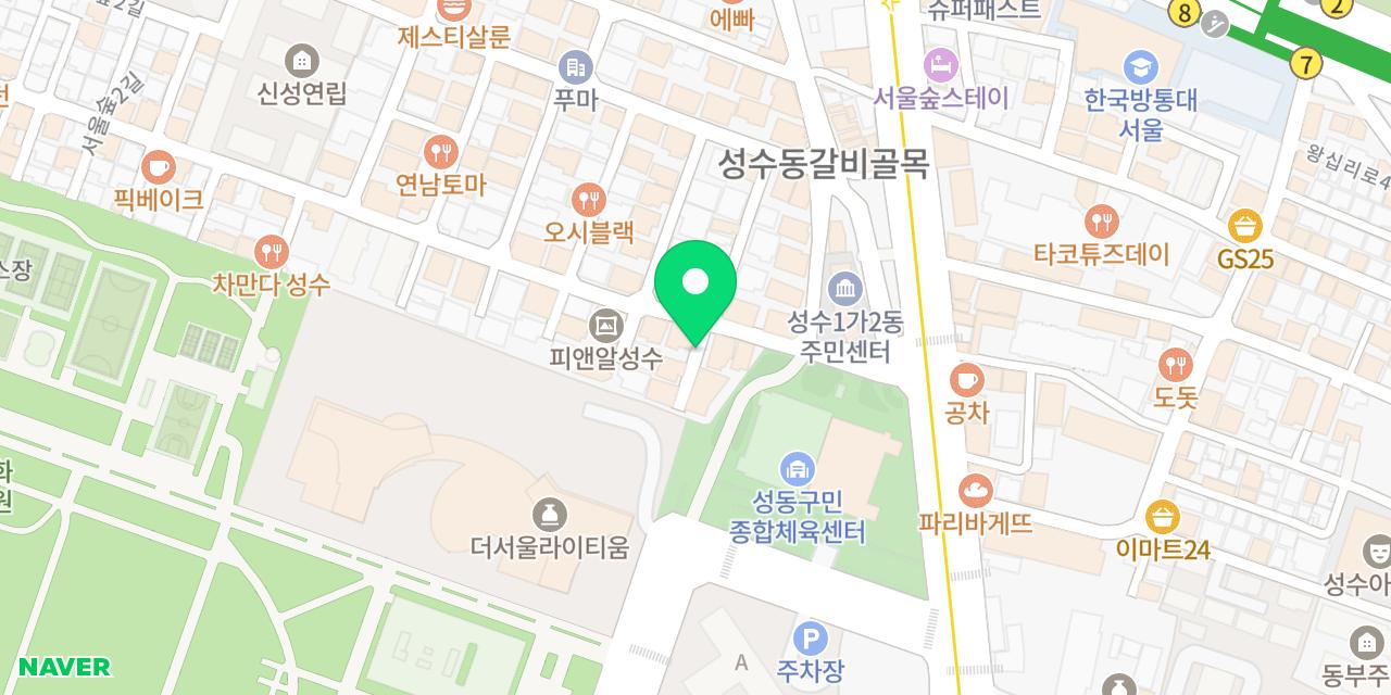 Map showing where Sandwich Hero is