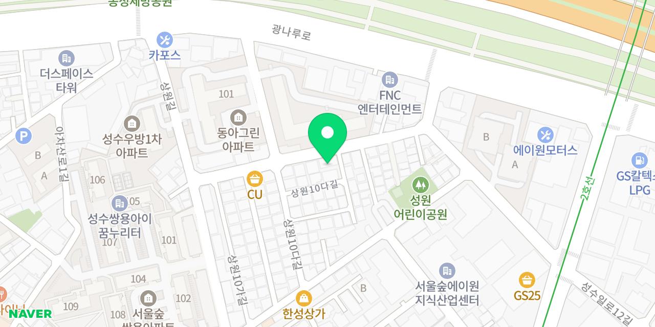 예반 위치가 표시된 지도