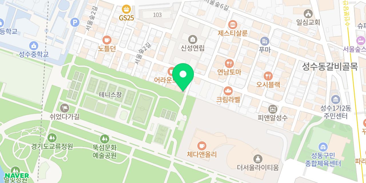 Map showing where Chamanda Seongsu is