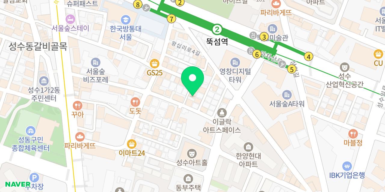 Map showing where TIVO is
